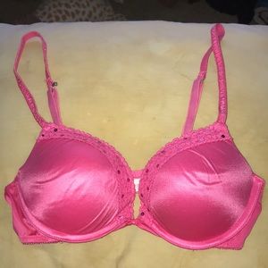 Pink bra